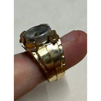 Vintage 1950s Atomic Age Secret Agent Space Age Toy Compass Ring Premium