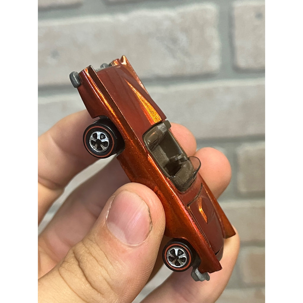 Vintage Hot Wheels Redline 1968 Classic '57 T-Bird Thunderbird Orange - MINTY