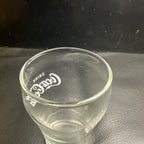 Vintage Drink Coca Cola Enjoy Coke Soda Fountain Glass Advertising