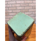 Vintage 1960s Nabisco Premium Saltine Cracker Tin Canister Can 14oz Empty NY