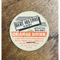 Bert Hieptas Dairy Orange Drink Milk Cap Appleton Wis WI