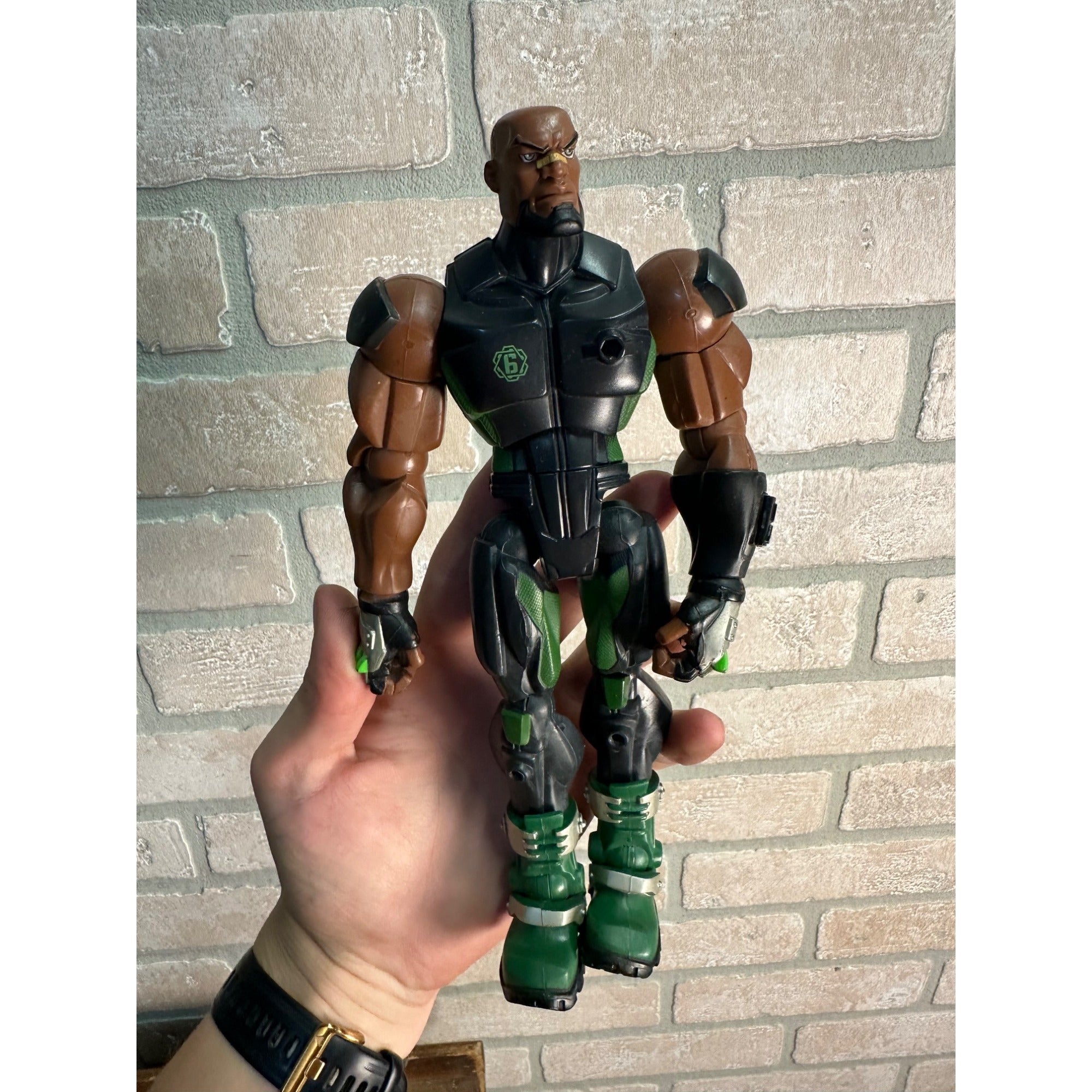 GI Joe Sigma 6 Six Commando HEAVY DUTY 9" Action Figure. Hasbro 2005. Loose