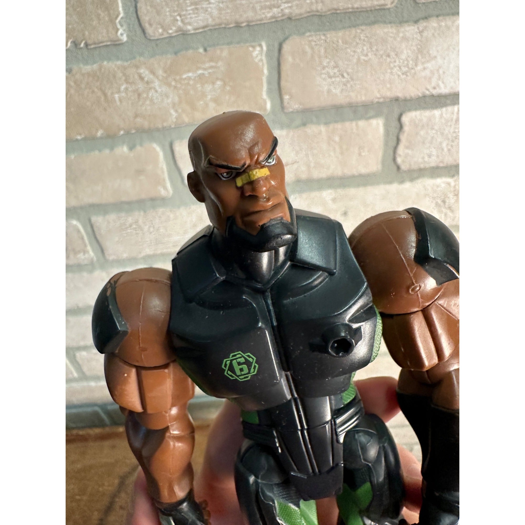 GI Joe Sigma 6 Six Commando HEAVY DUTY 9" Action Figure. Hasbro 2005. Loose