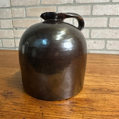 Antique Red Wing Brown Glazed Syrup Jug Moonshine Crock Stoneware 1 Gallon