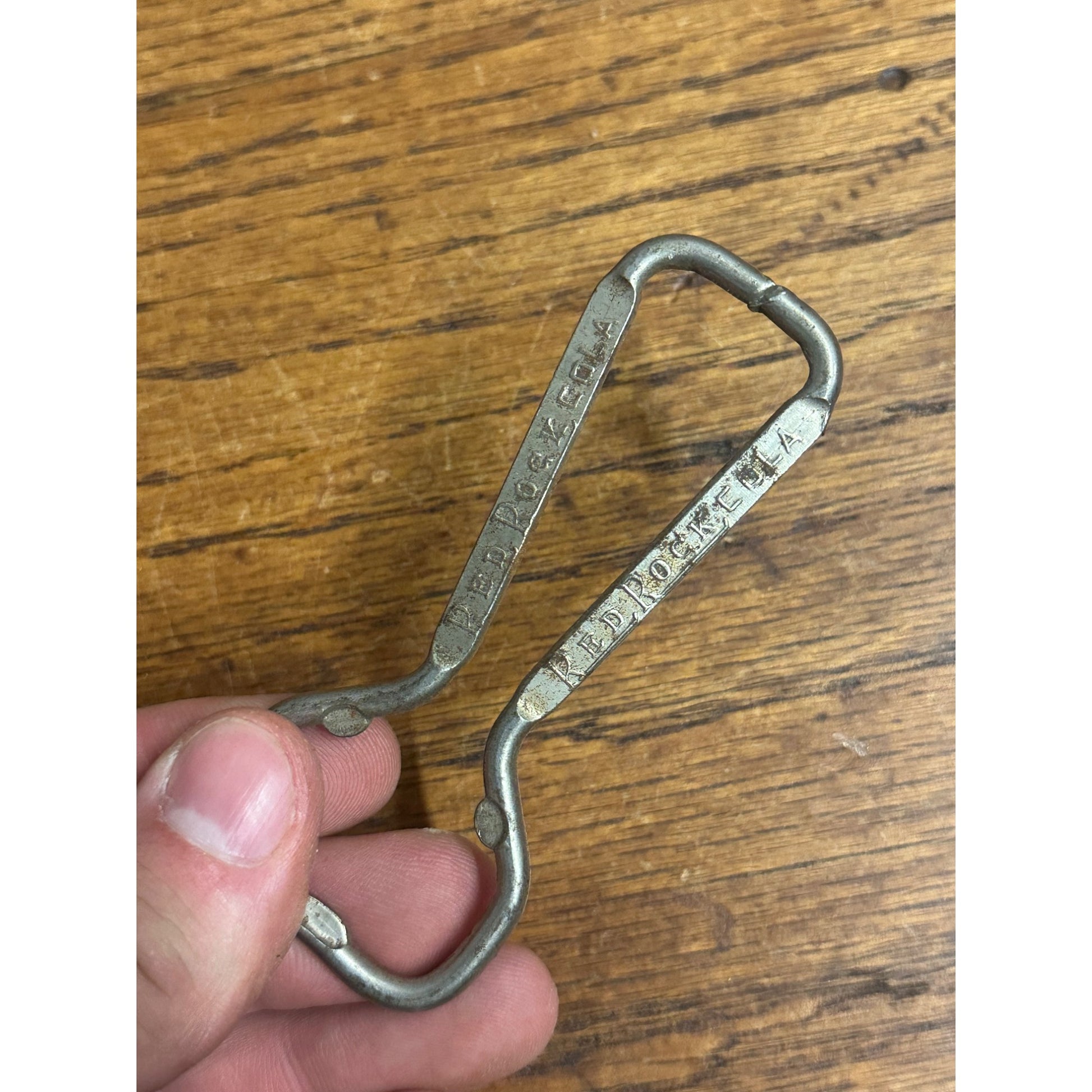 Vintage Red Rock Cola Soda Pop Bottle Opener Advertising