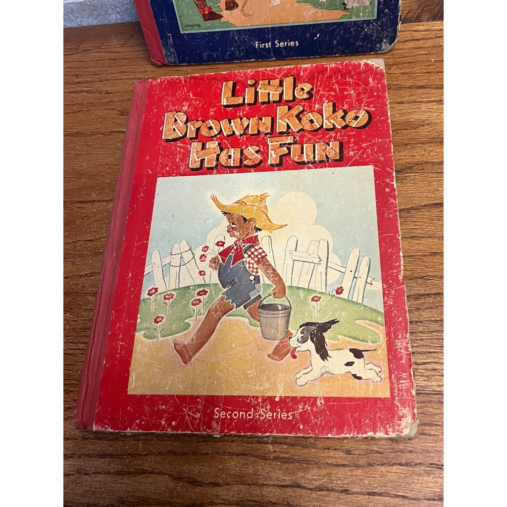 Vintage 1950s Stories of Little Brown Koko Black Americana Books 1st & 2nd Series Blanche Seale