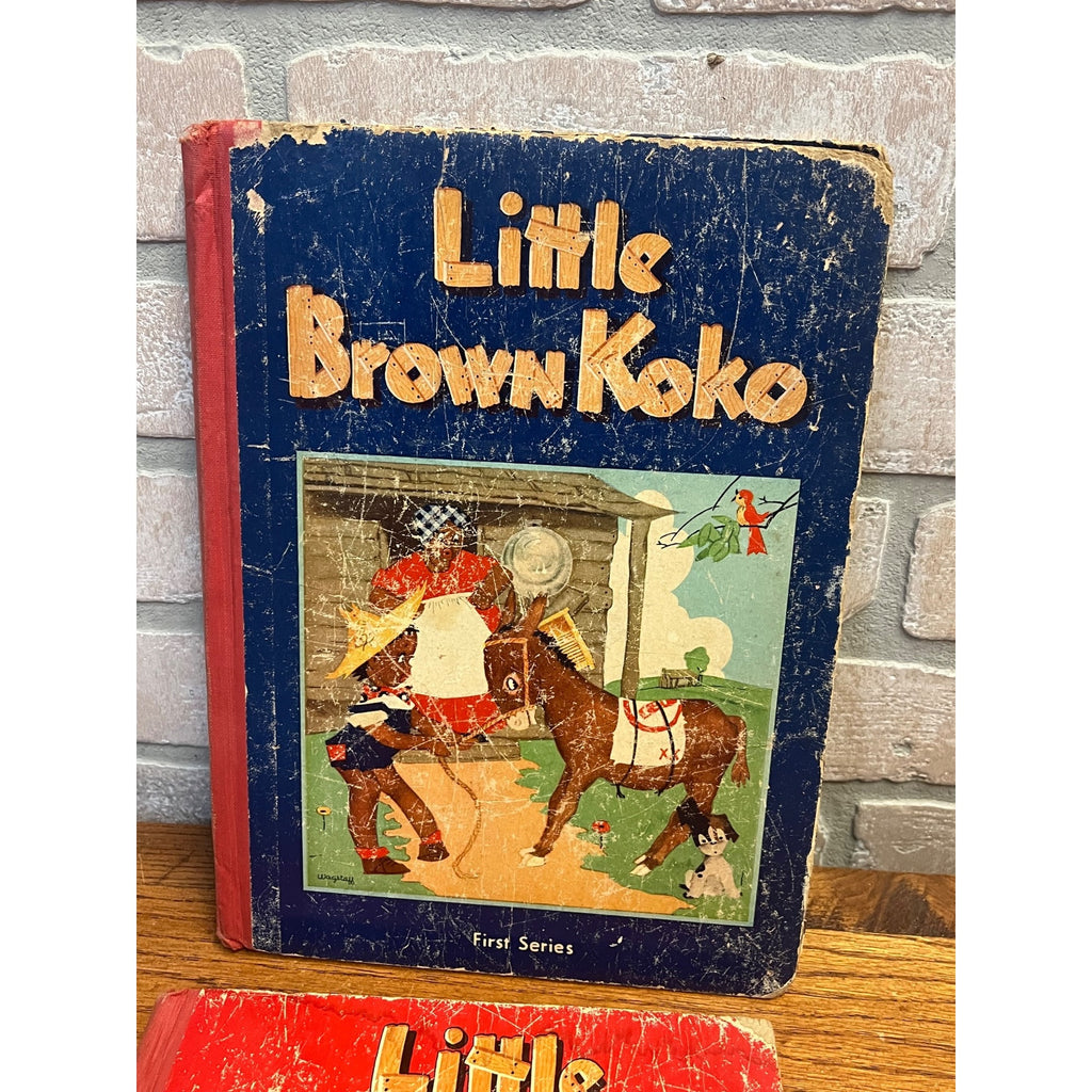Vintage 1950s Stories of Little Brown Koko Black Americana Books 1st & 2nd Series Blanche Seale