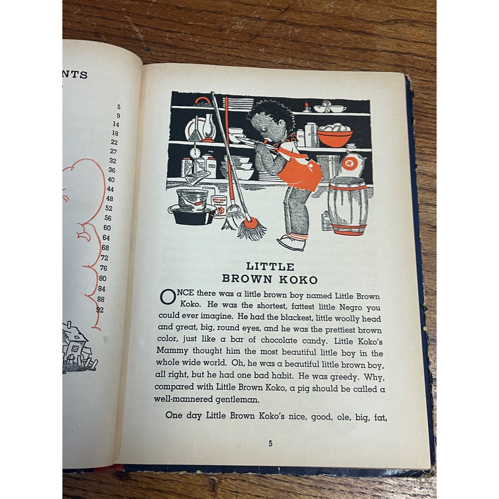 Vintage 1950s Stories of Little Brown Koko Black Americana Books 1st & 2nd Series Blanche Seale