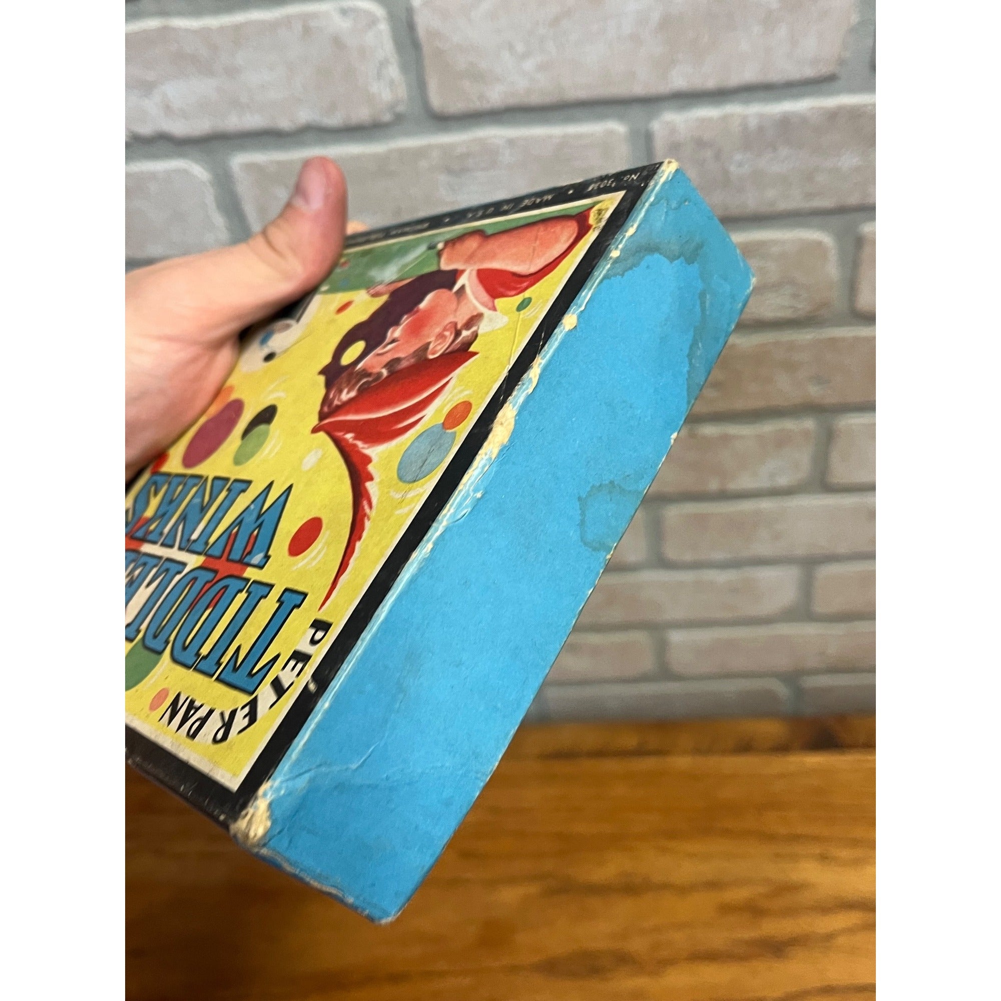 Vintage Peter Pan Tiddledy Winks Game USA Whitman Publishing Company Circa 1940 Incomplete