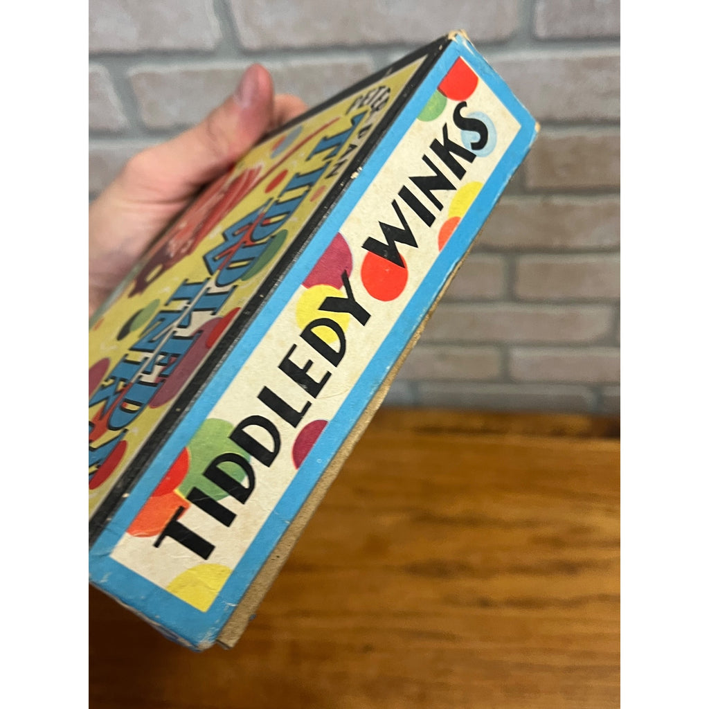 Vintage Peter Pan Tiddledy Winks Game USA Whitman Publishing Company Circa 1940 Incomplete