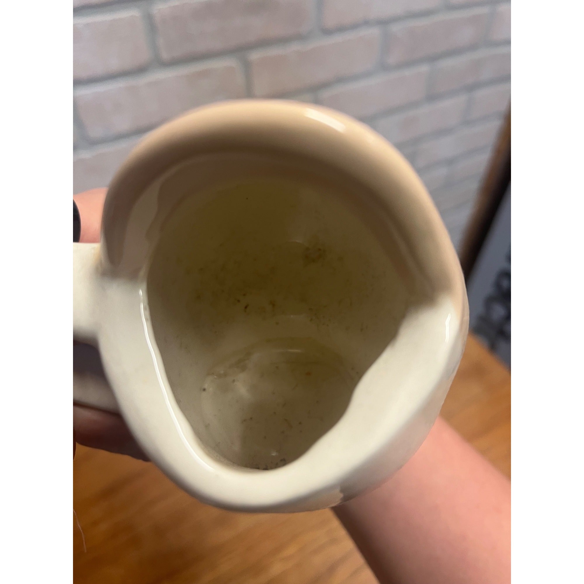 Vintage Novelty Breast Boob Ceramic Mug Cup Risque Adult Humor Gag Gift Lot of 2