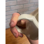 Vintage Novelty Breast Boob Ceramic Mug Cup Risque Adult Humor Gag Gift Lot of 2