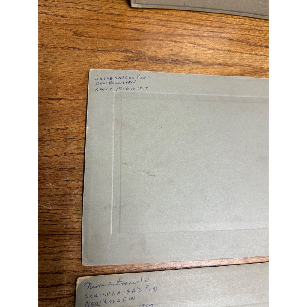 Antique Early Boy Scouts of America BSA Cabinet Photos Lot (3) Wisconsin c1916