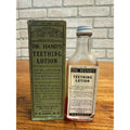 Antique Quack Medicine Dr. Hand's Teething Lotion Children Empty Bottle & Box