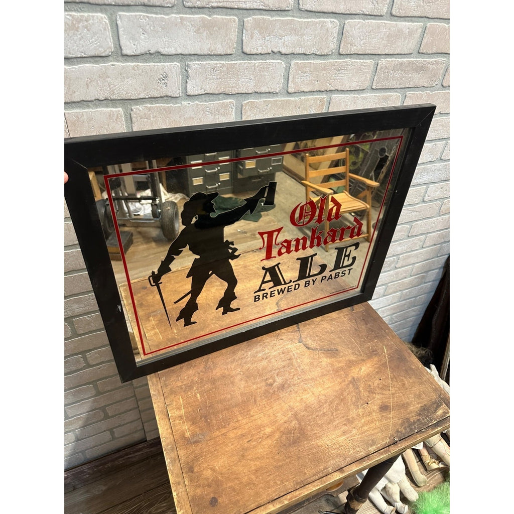 Pabst Blue Ribbon Beer - Old Tankard Ale - Bar Pub Mirror
