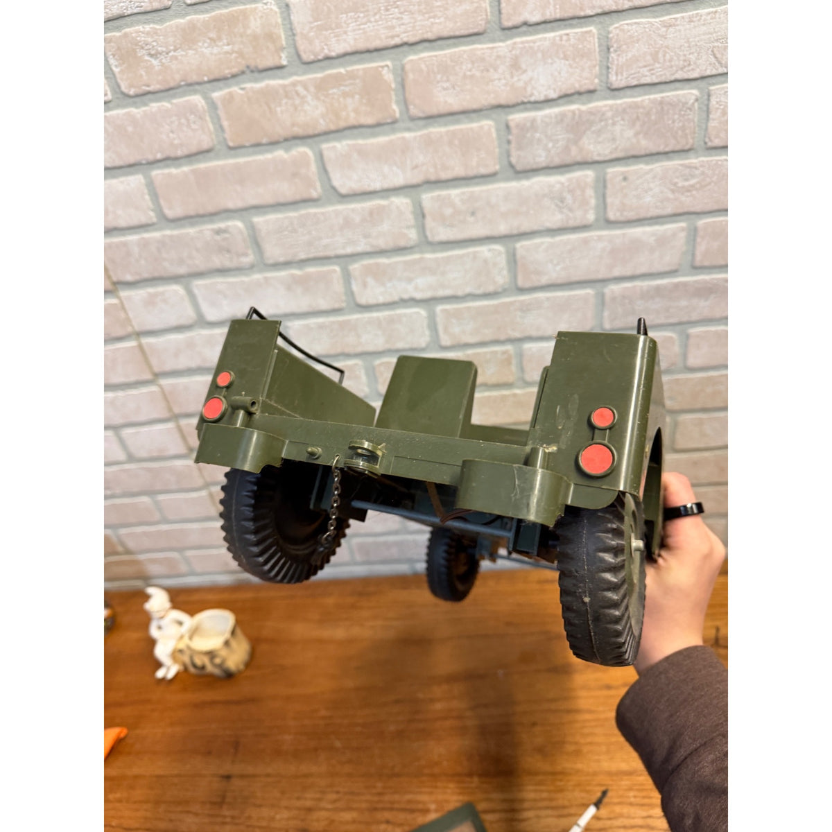 Vintage 1960S GI Joe Hasbro 7000 Jeep Combat As-Is