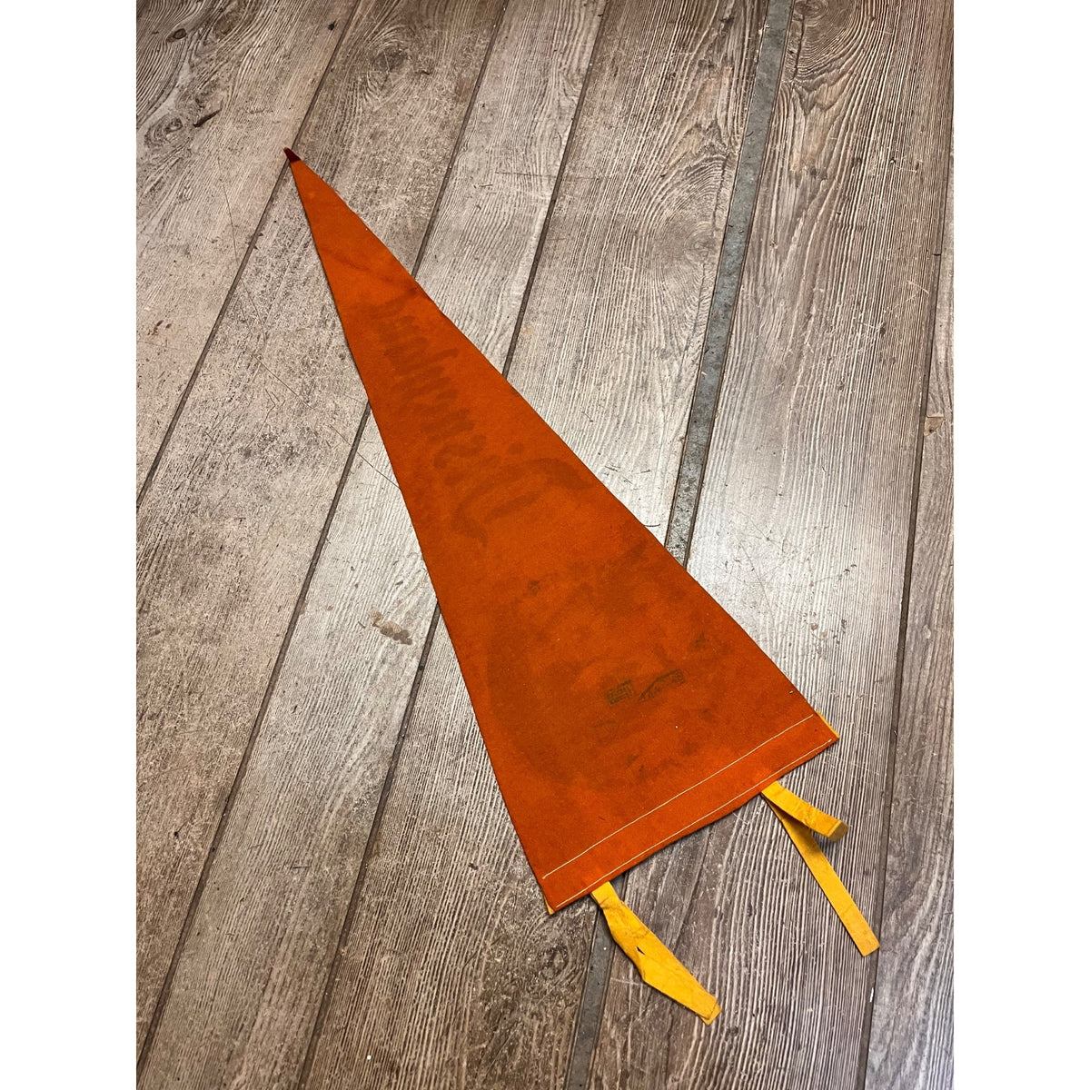 Vintage Disney Disneyland Souvenir Felt Pennant Opening Year Tinker Bell 1955