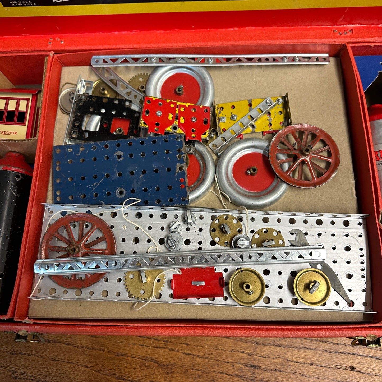 Vintage AC Gilbert Co Erector Set #10-1/2 Power Plant Amusement Park Set