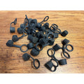 Vintage Mojonnier Milk Diary Tester Sample Rubber Stopper Lid Closures 31pcs