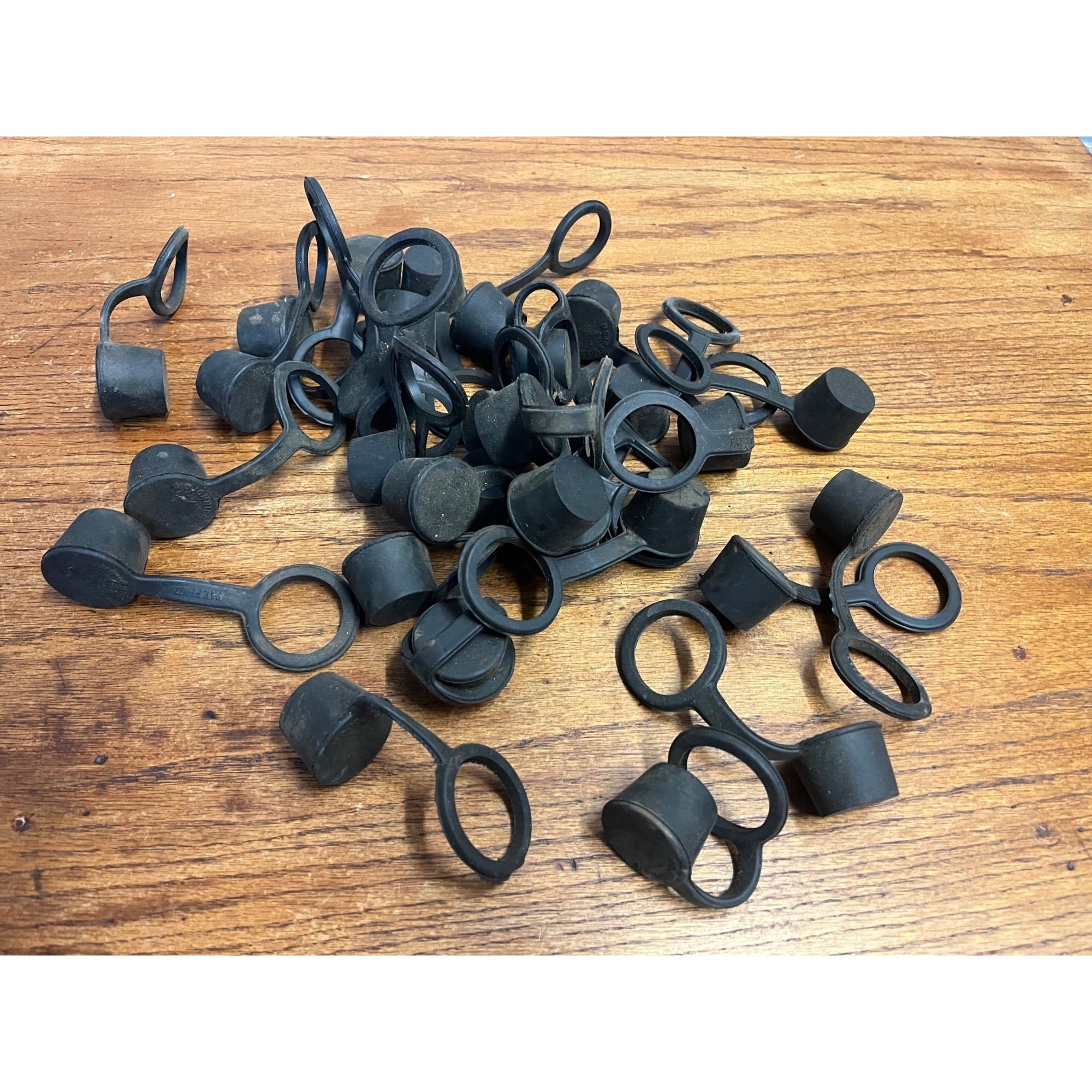 Vintage Mojonnier Milk Diary Tester Sample Rubber Stopper Lid Closures 31pcs