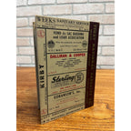 Vintage 1959 Fond du Lac Wisconsin Buisness Directory Hardcover Book Ads Wis WI