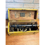 Antique R Seelig & Son Chicago Surveyor Transit Level No 2669 w Original Case