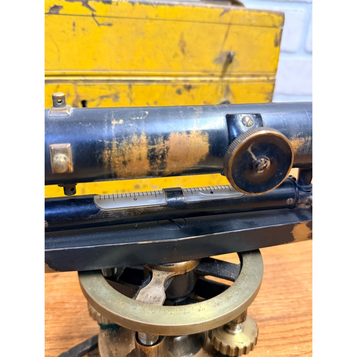 Antique R Seelig & Son Chicago Surveyor Transit Level No 2669 w Original Case