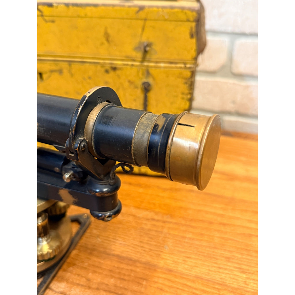 Antique R Seelig & Son Chicago Surveyor Transit Level No 2669 w Original Case