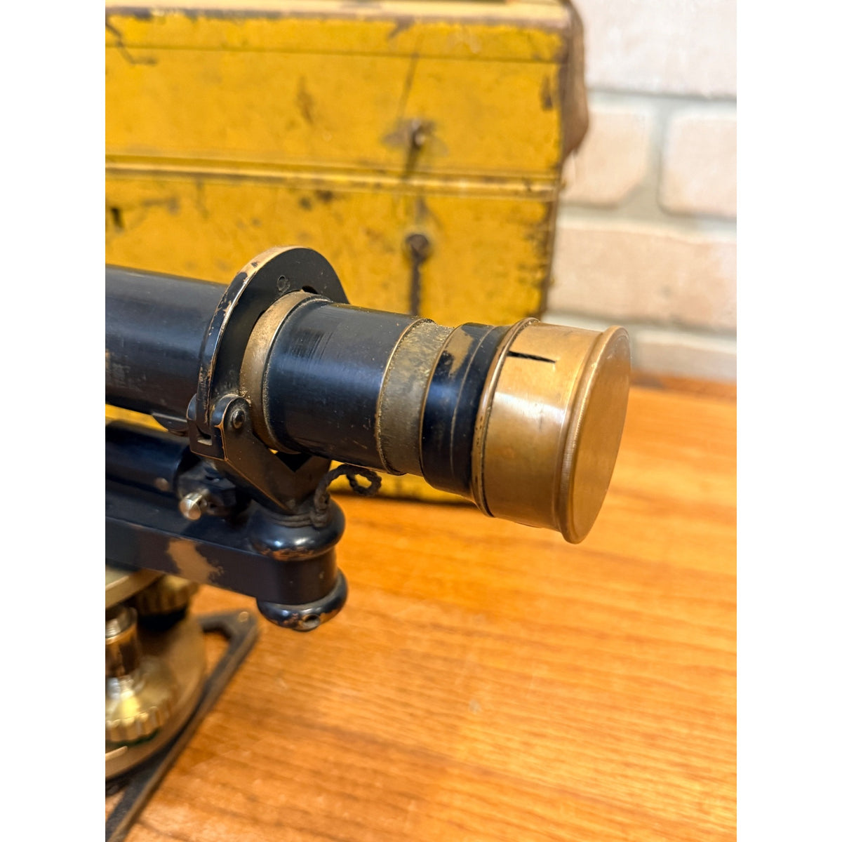 Antique R Seelig & Son Chicago Surveyor Transit Level No 2669 w Original Case