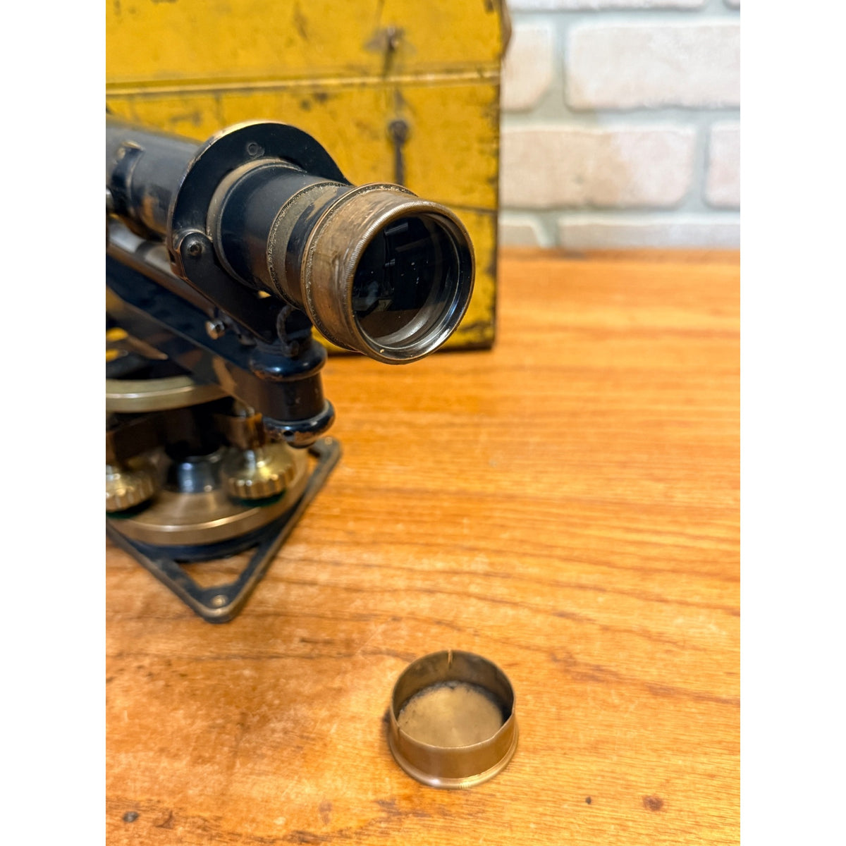Antique R Seelig & Son Chicago Surveyor Transit Level No 2669 w Original Case