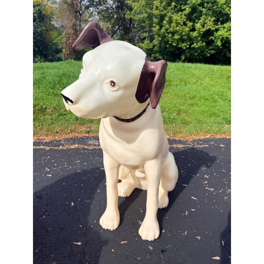 Vintage RCA Nipper Dog 36” Advertising Store Display Sign Large General Electric