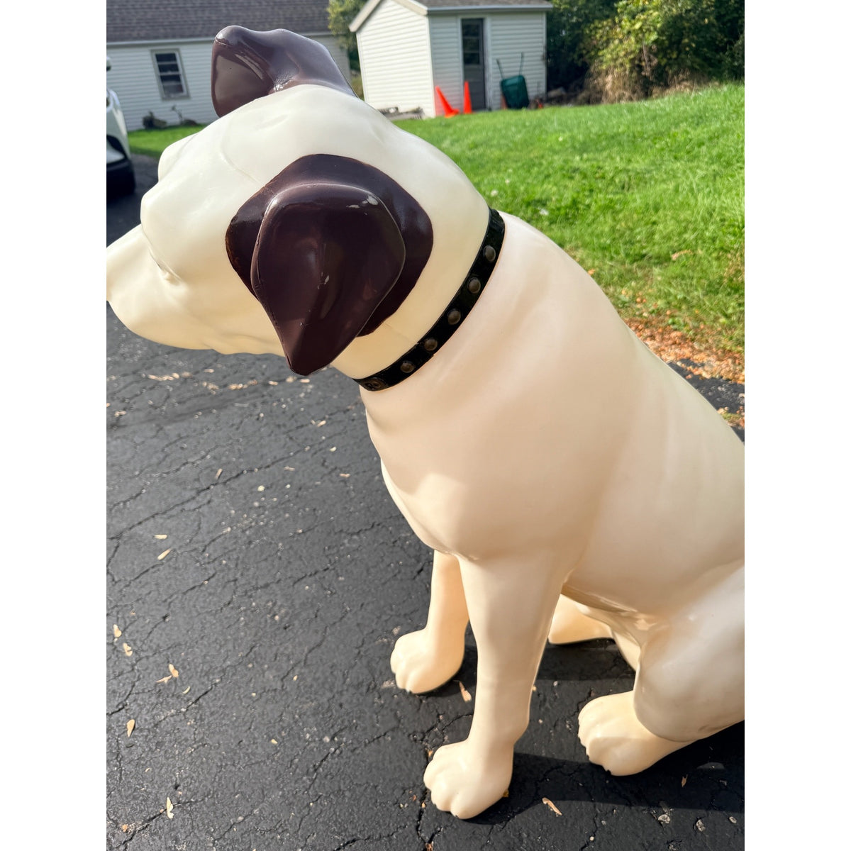 Vintage RCA Nipper Dog 36” Advertising Store Display Sign Large General Electric