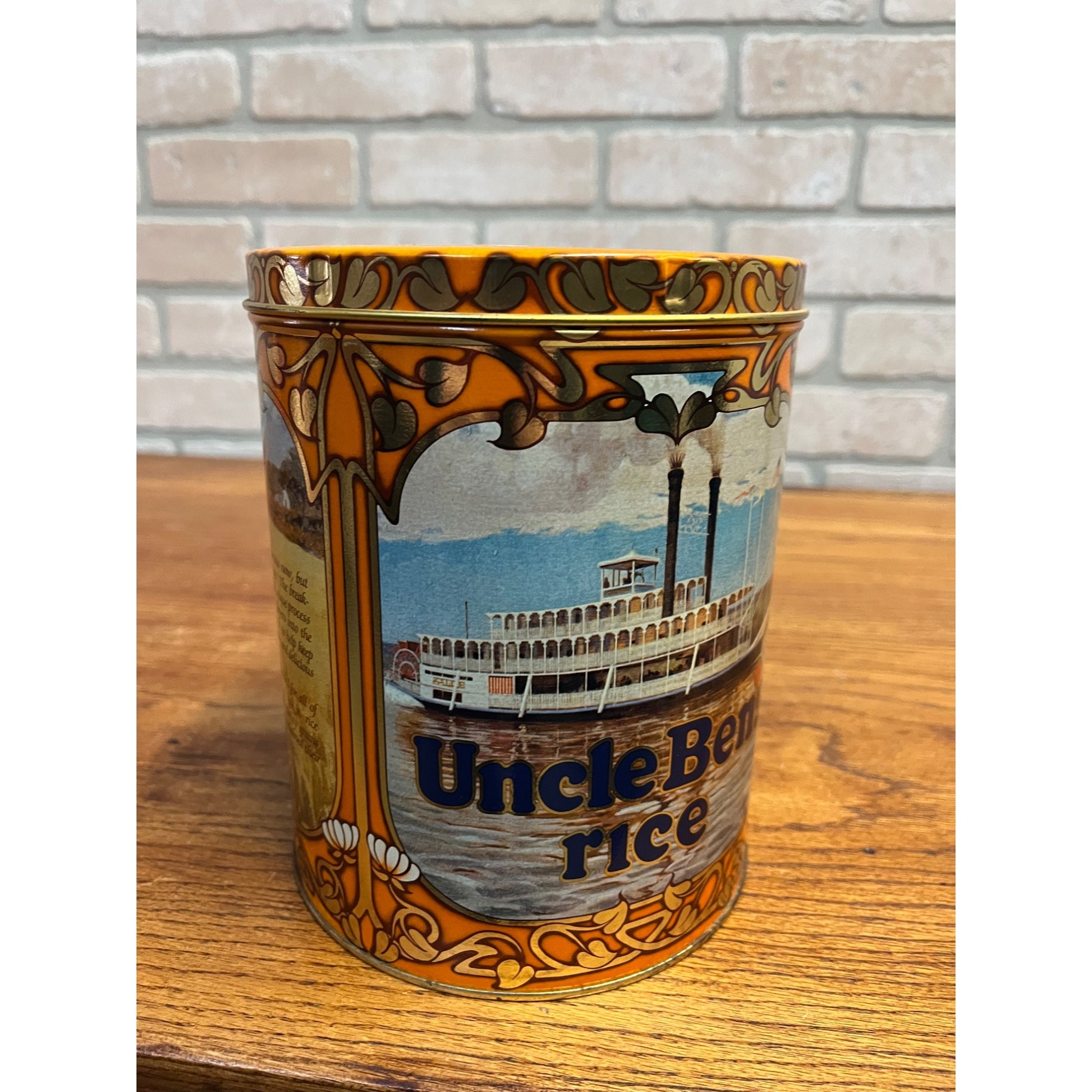 Vintage 1983 Uncle Ben's Rice 40th Anniversary Limited Edition Tin Advertising