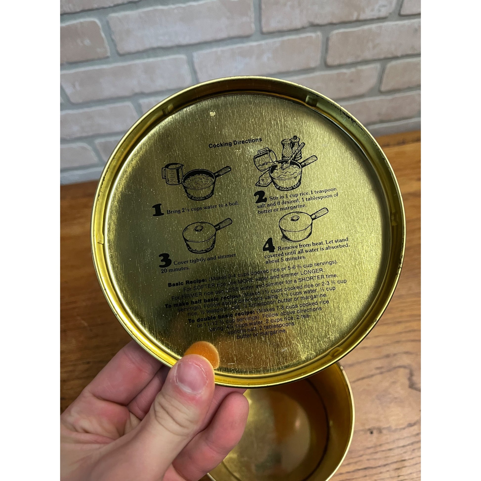 Vintage 1983 Uncle Ben's Rice 40th Anniversary Limited Edition Tin Advertising