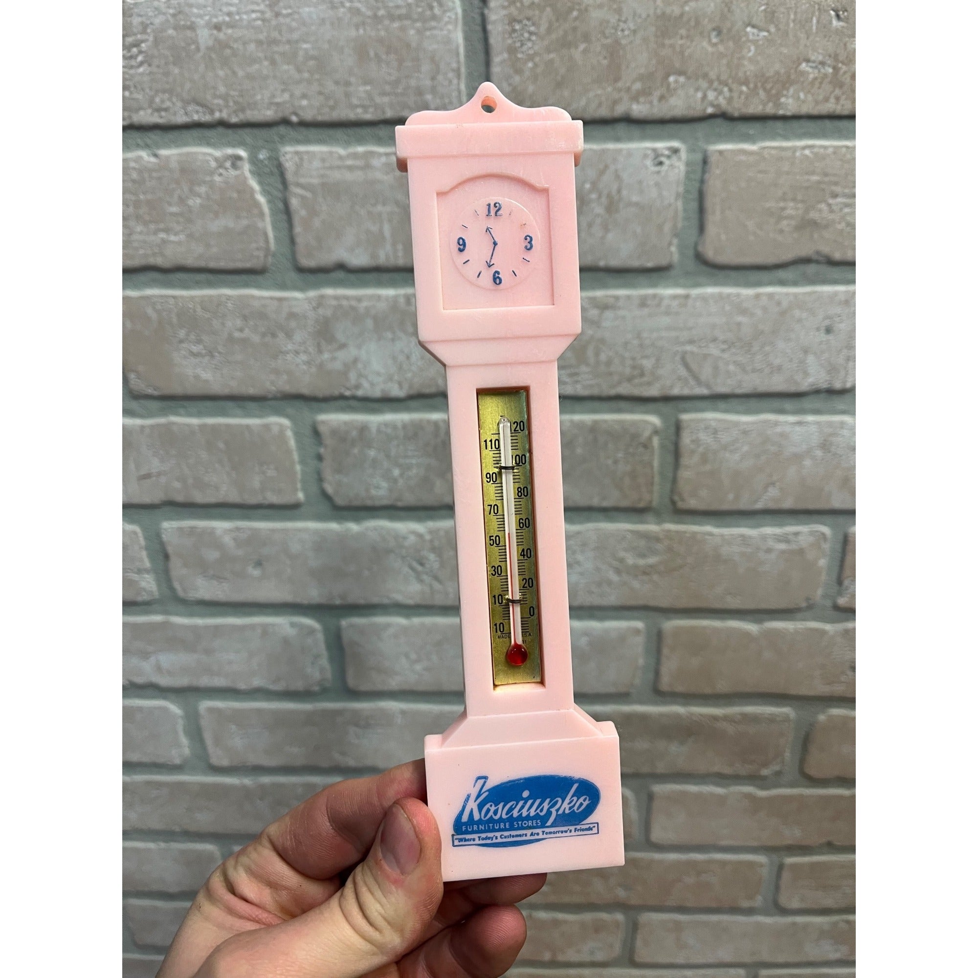 Vintage 1950s Kosciuszko Furniture Store Milwaukee Advertising Therm Sign