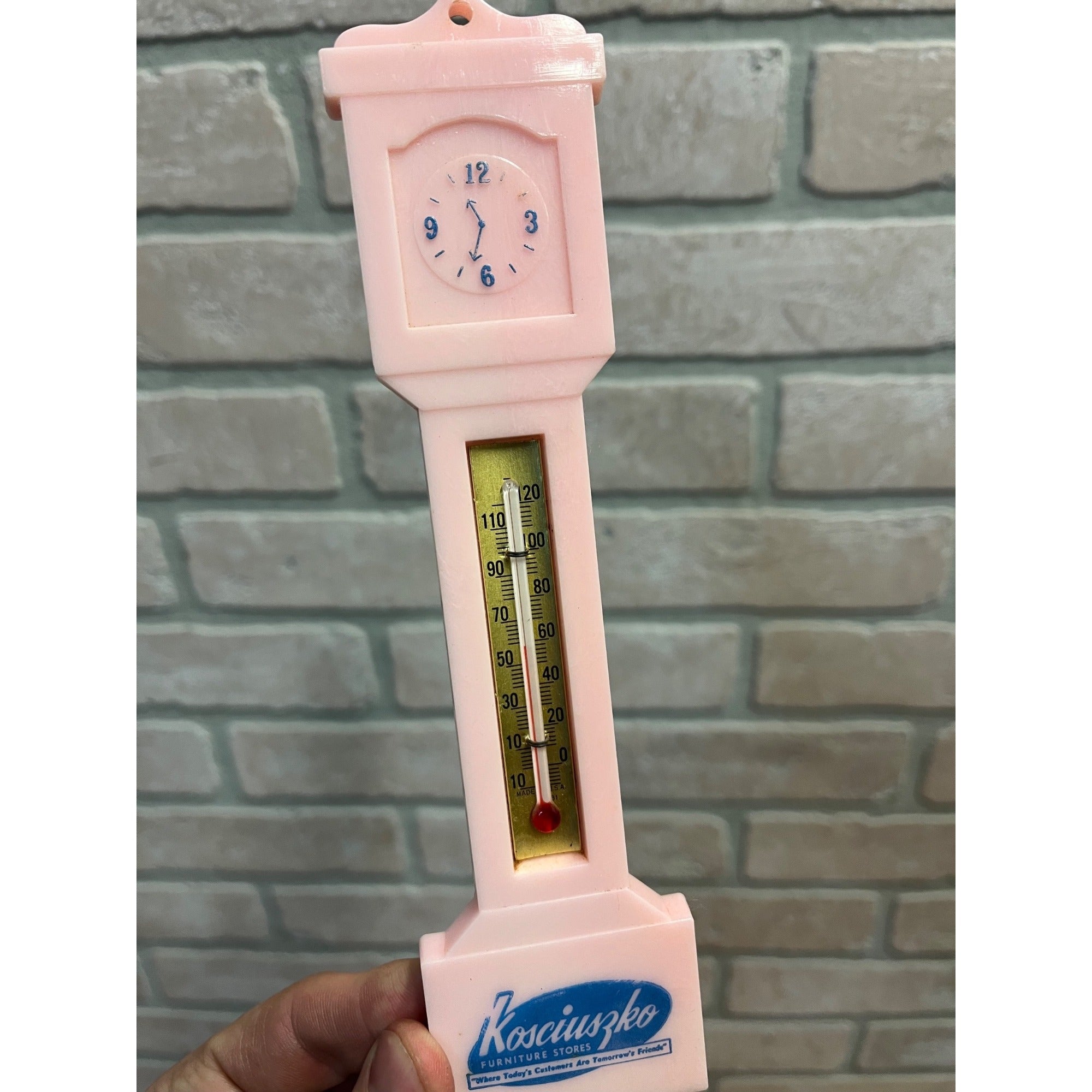 Vintage 1950s Kosciuszko Furniture Store Milwaukee Advertising Therm Sign