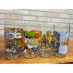 Vintage 1981 McDonalds The Great Muppet Caper Glasses Complete Set of 4 Muppets