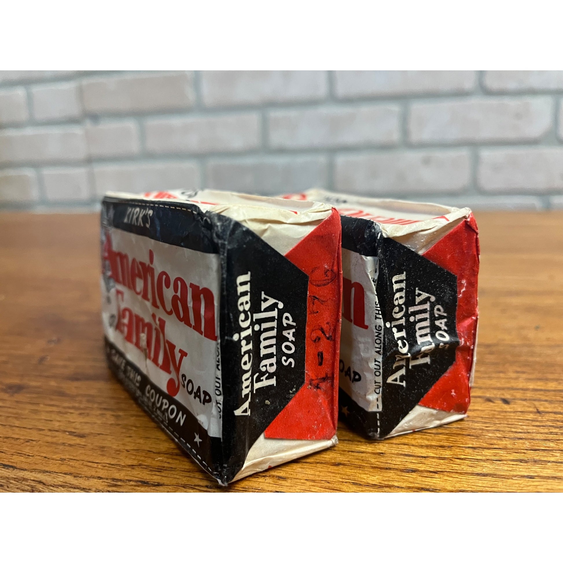 Vintage Kirk's American Family Soap Bar Lot Of 2 Unopened 1930s-40s