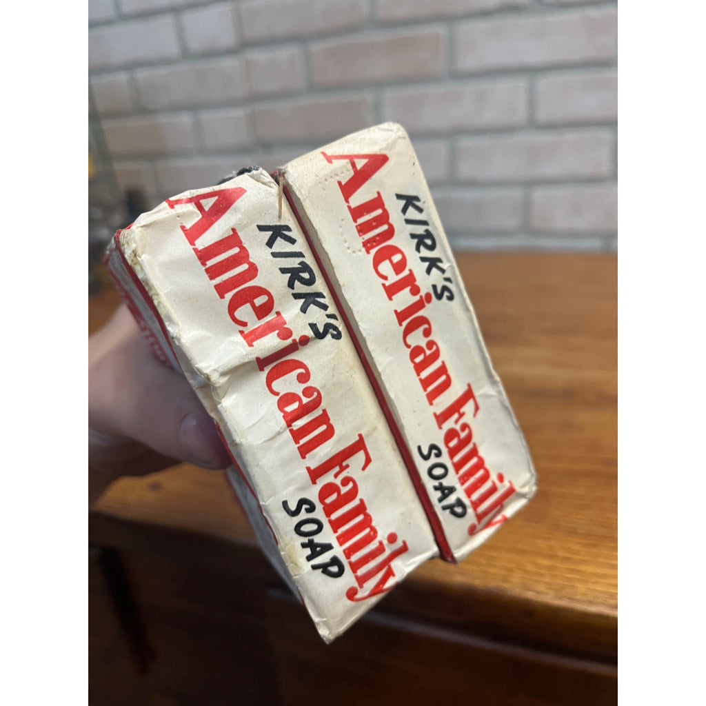 Vintage Kirk's American Family Soap Bar Lot Of 2 Unopened 1930s-40s