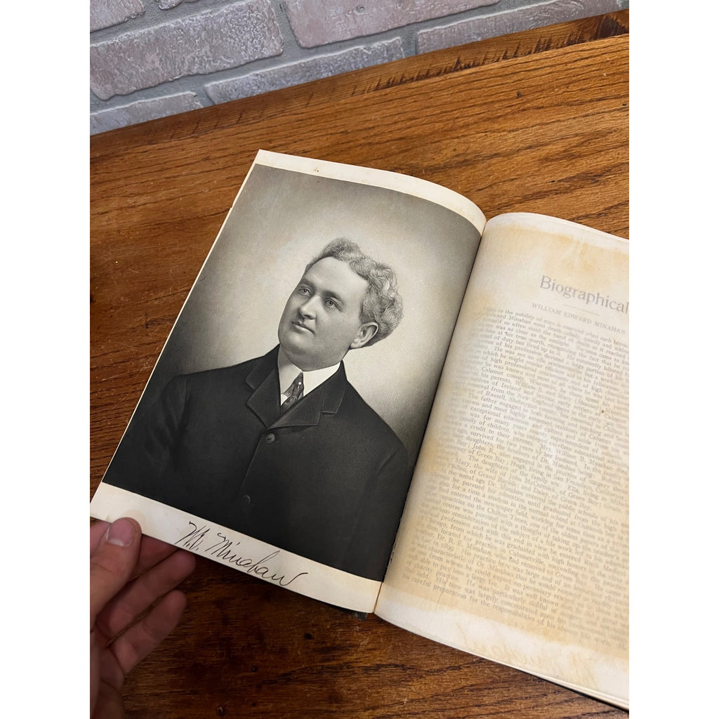 Antique 1912 FOND DU LAC COUNTY Wisconsin PAST AND PRESENT-Maurice McKenna-Vol II