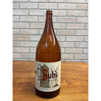 Vintage Bub's Beer Bottle Peter Bub Brewing Co. Winona MN One Half Gallon Picnic