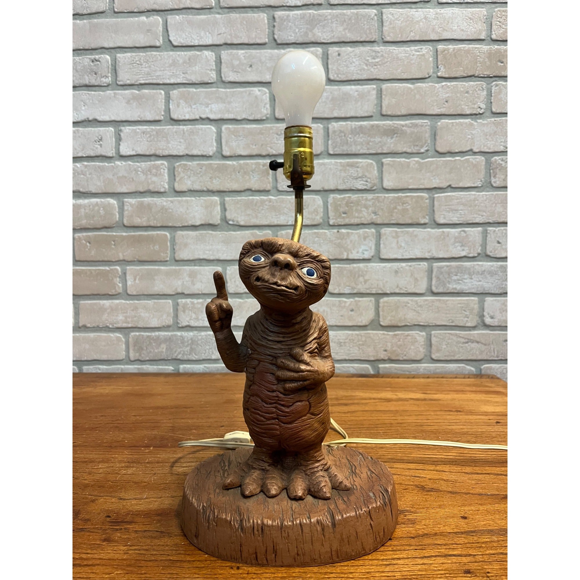RARE Vintage 1981 E.T. The Extra Terrestrial Movie Promo Lamp Nowell Mold