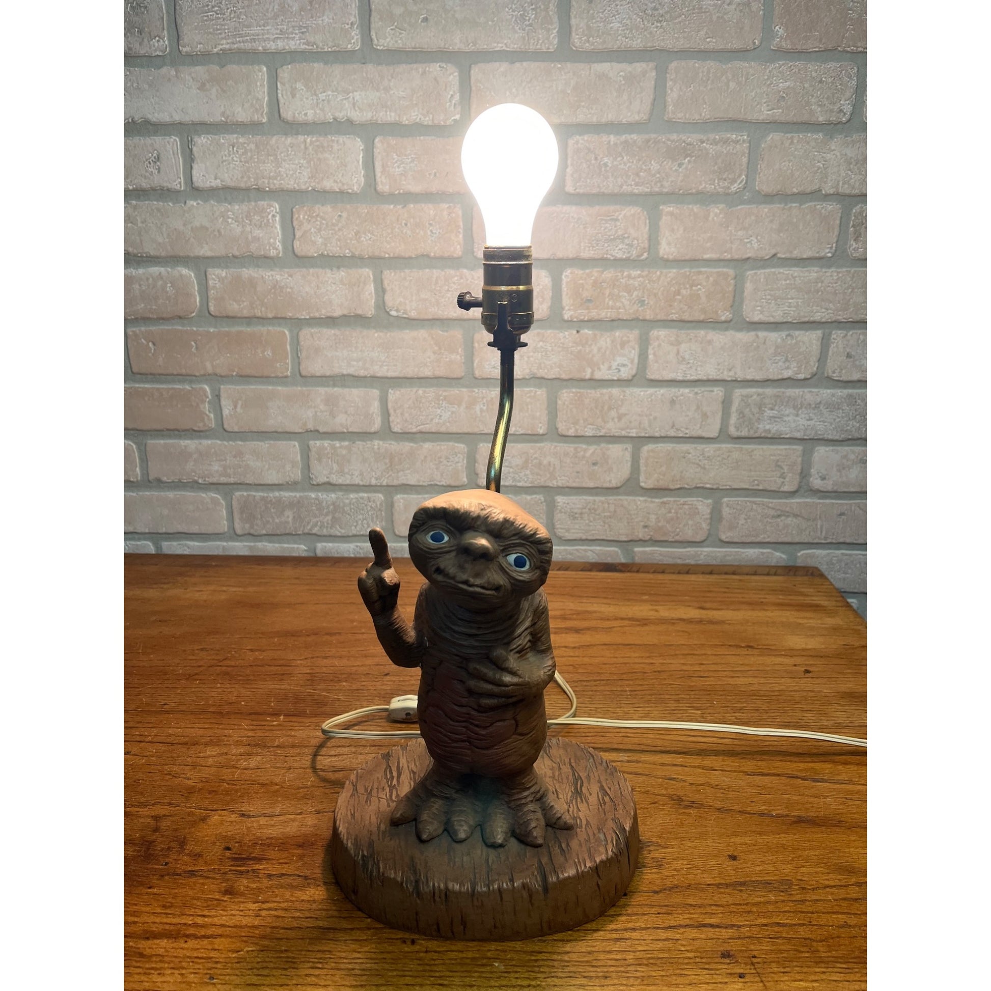 RARE Vintage 1981 E.T. The Extra Terrestrial Movie Promo Lamp Nowell Mold