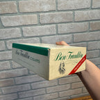 Vintage Ben Franklin Perfectos Cigars Cardboard Box Consolidated Cigar Co. NY