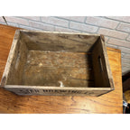 Vintage 1940s Star Brewing Co Beer Crate Case 12oz Steinie Bottles Lomira Wis WI