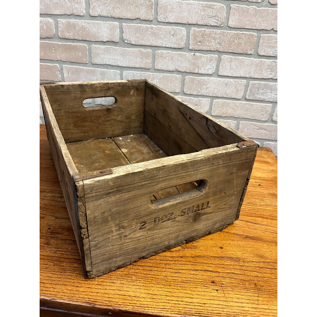 Vintage 1940s Star Brewing Co Beer Crate Case 12oz Steinie Bottles Lomira Wis WI