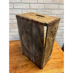 Vintage 1940s Star Brewing Co Beer Crate Case 12oz Steinie Bottles Lomira Wis WI