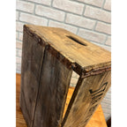 Vintage 1940s Star Brewing Co Beer Crate Case 12oz Steinie Bottles Lomira Wis WI
