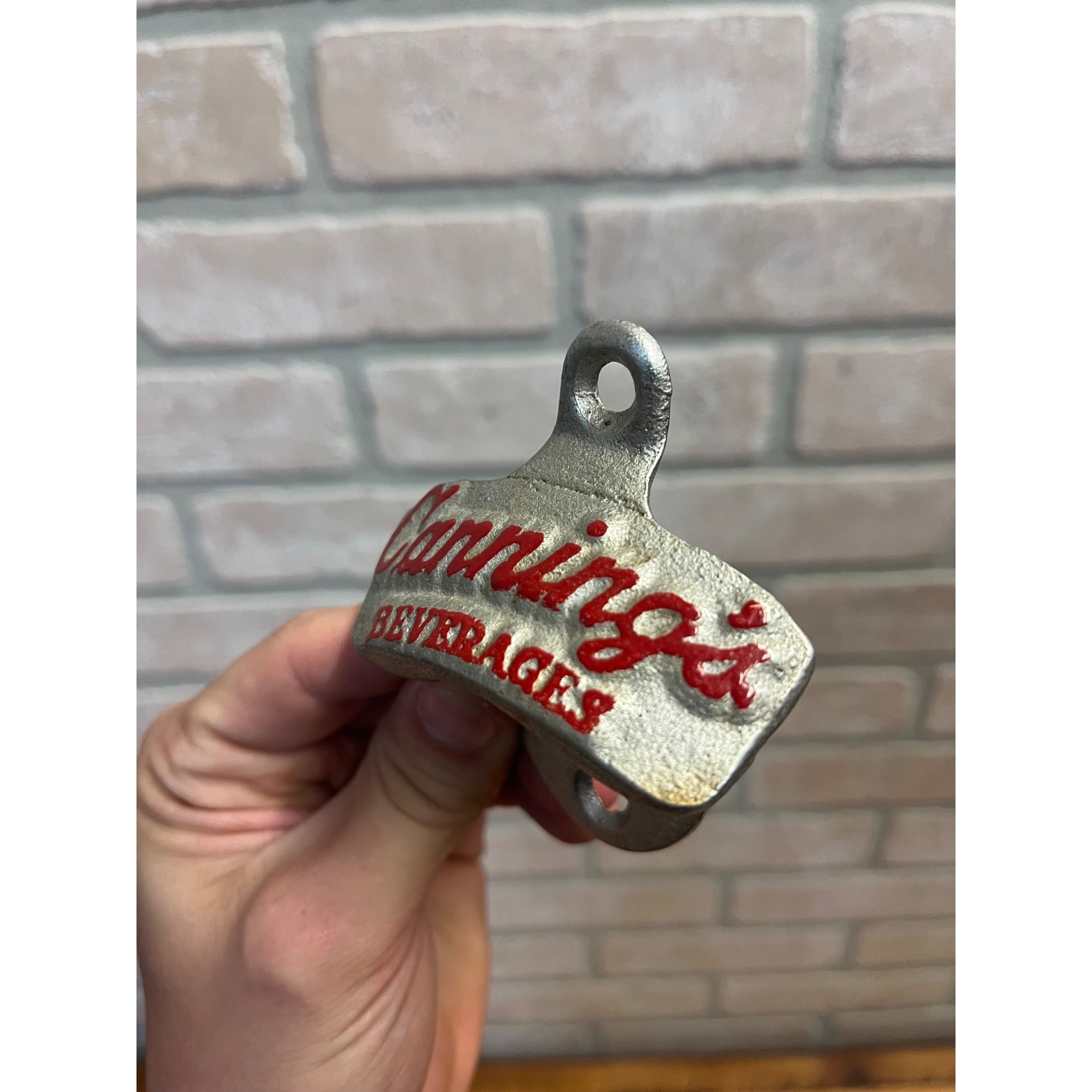 Vintage Canning's Beverages Starr X Wall Mounted Bottle Opener Sold to Coca Cola