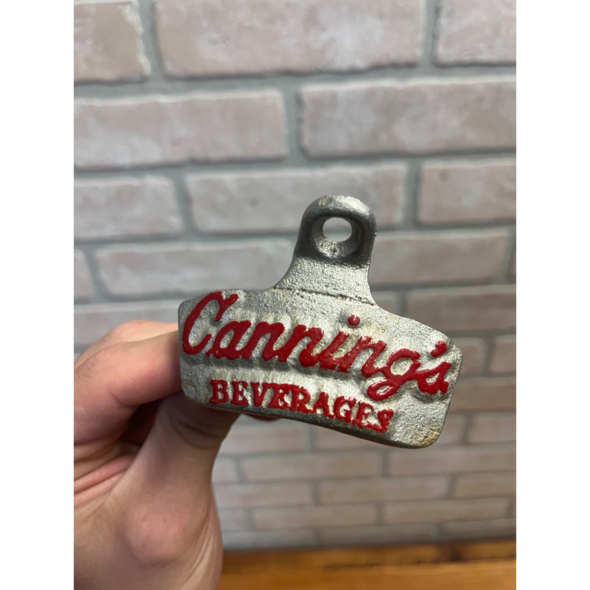 Vintage Canning's Beverages Starr X Wall Mounted Bottle Opener Sold to Coca Cola